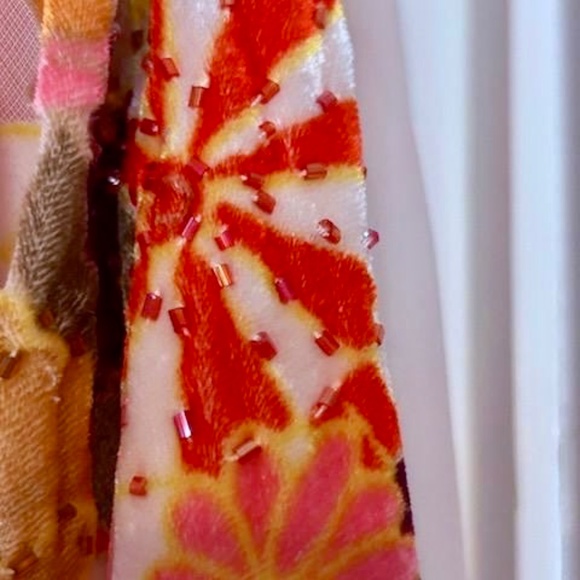 ๐ฒSALE๐ฒ HP Purchased/London Designer James Lakeland 100% Silk Jacket - Picture 11 of 11